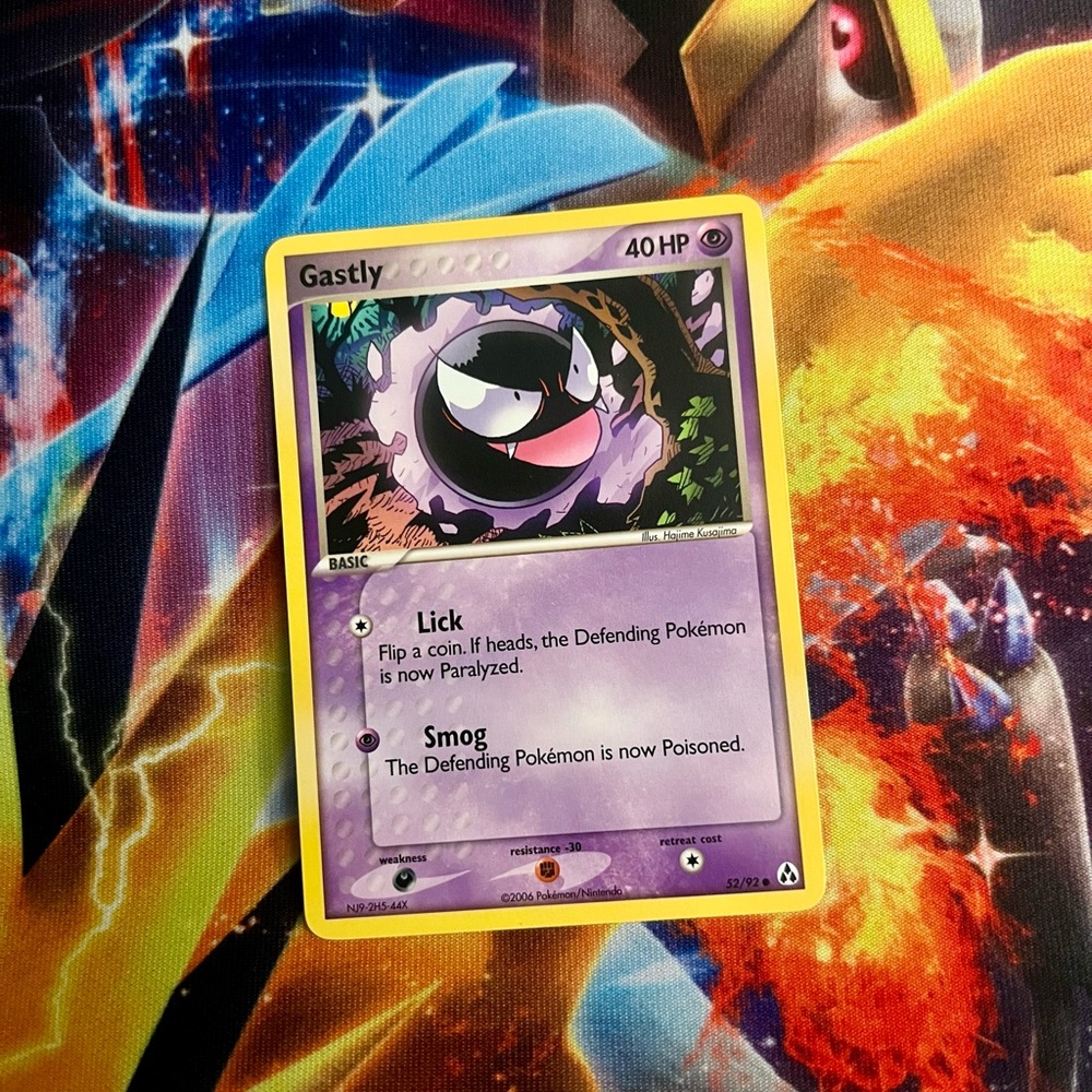Pokémon Gastly card Ex Legend Maker 2006